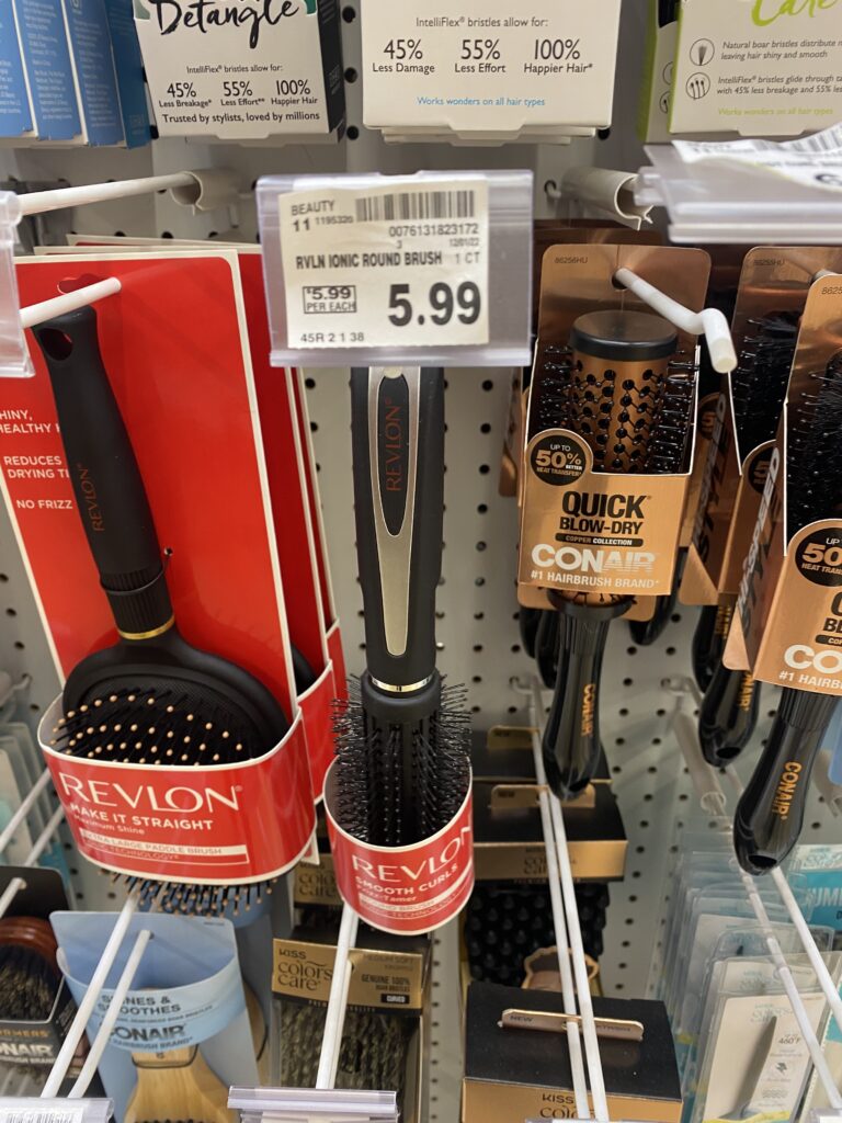 revlon hair brushes kroger shelf image (1)