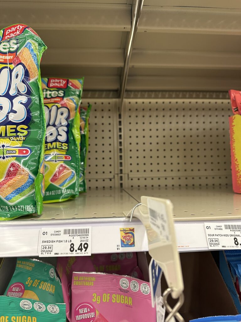 sour patch kids and swedish fish kroger shelf image (1)