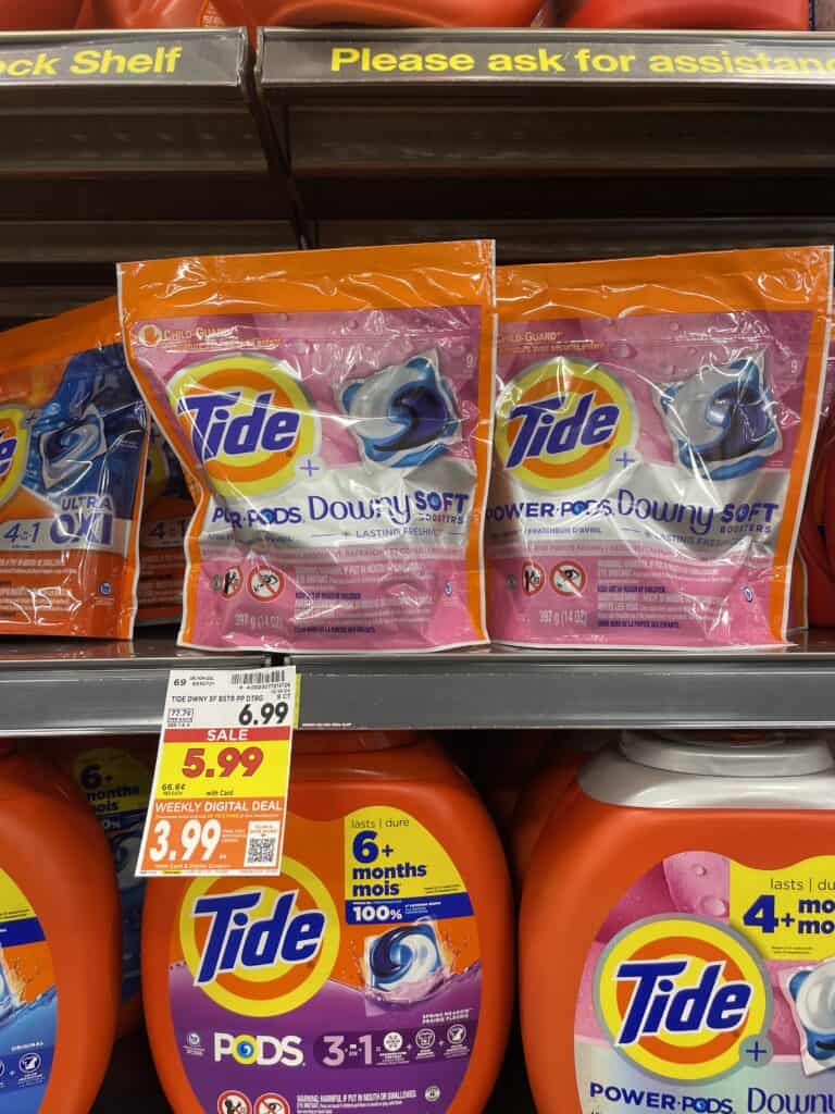 tide and gain kroger shelf image (1)