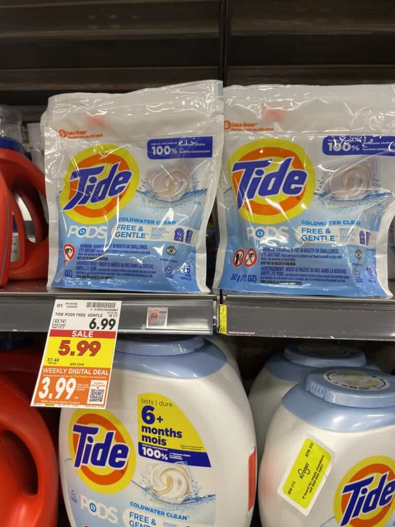 tide and gain kroger shelf image (1)