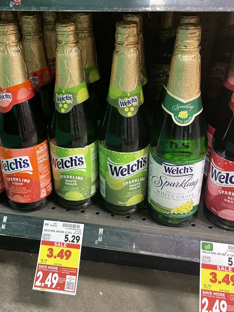 welch's sparkling juice kroger shelf image (1)