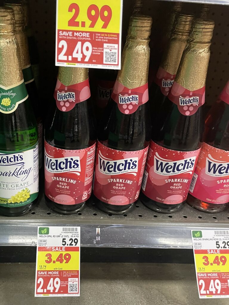 welch's sparkling juice kroger shelf image (1)