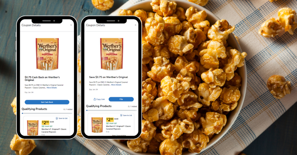 werther's popcorn digital kcb