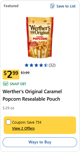 werther's popcorn image