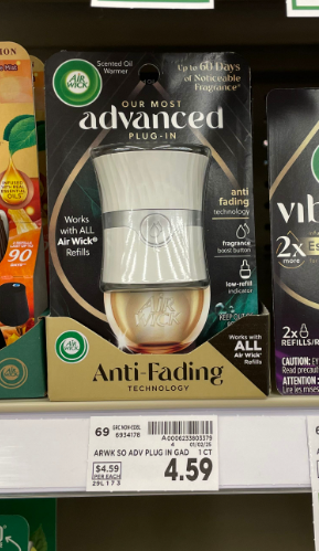 Air wick Advanced Warmer Kroger Shelf image