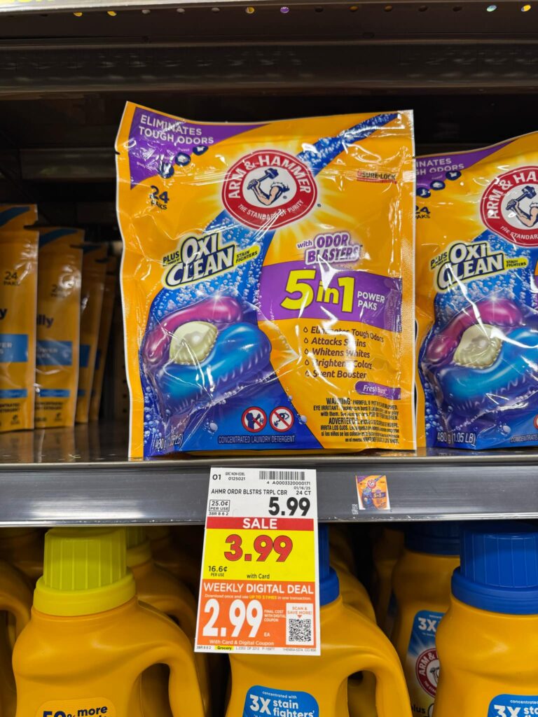 Arm & Hammer Laundry Kroger Shelf Image (9)