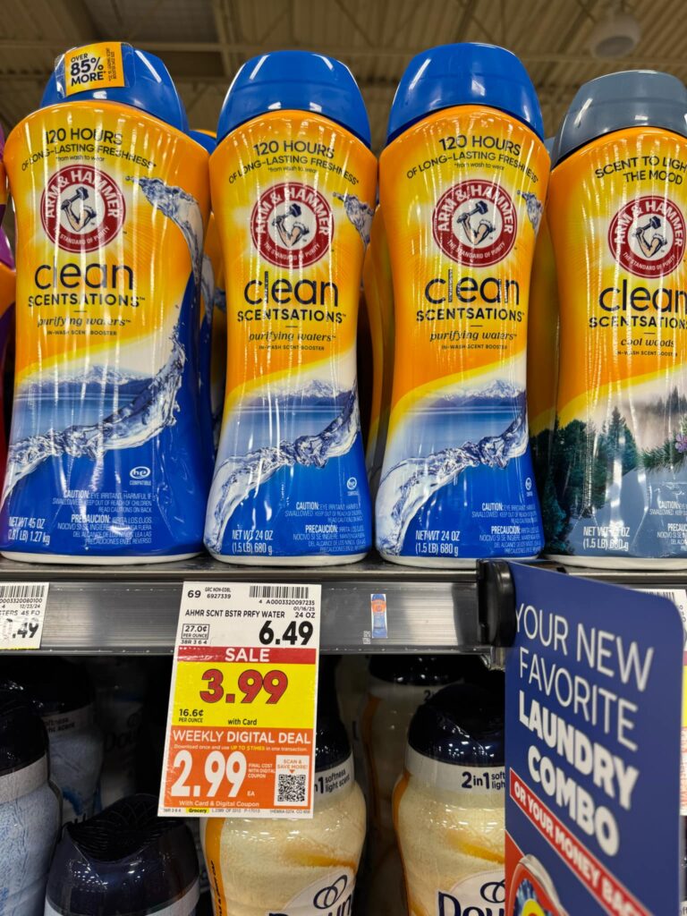 Arm & Hammer Laundry Kroger Shelf Image (9)