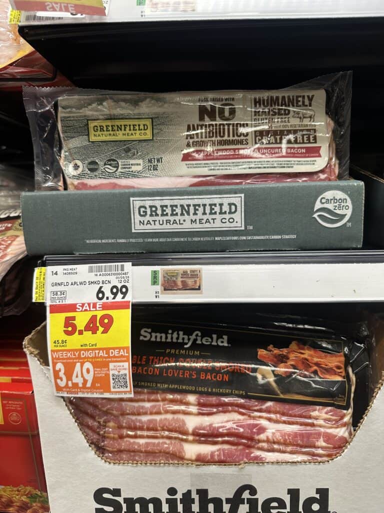 Greenfield Bacon Kroger Shelf Image