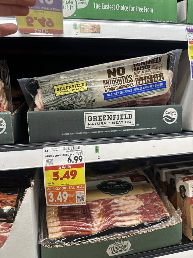 Greenfield Bacon Kroger Shelf Image