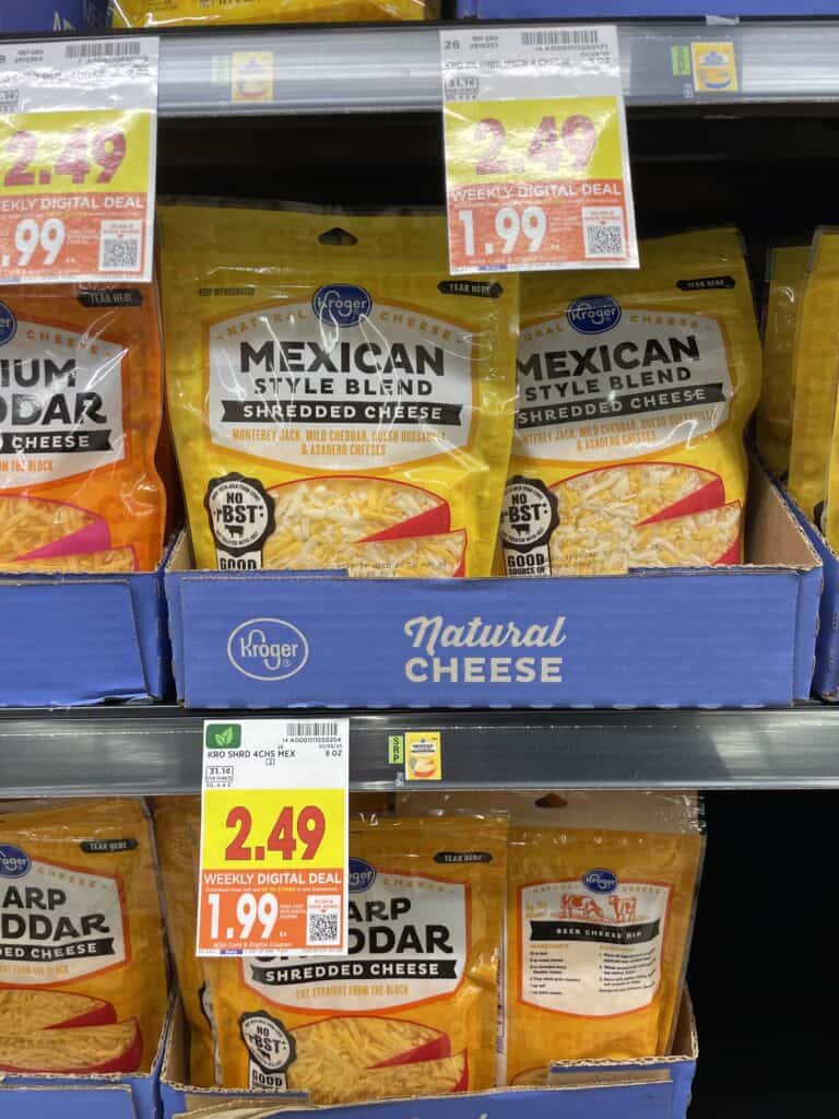 Kroger Cheese Shelf Image 