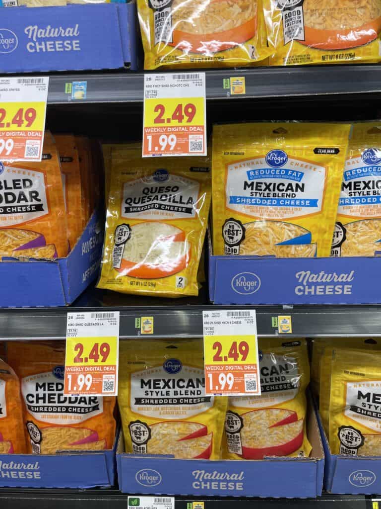 Kroger Cheese Shelf Image 