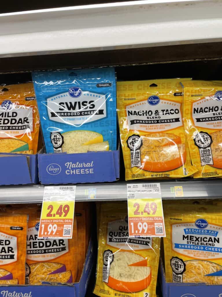 Kroger Cheese Shelf Image 