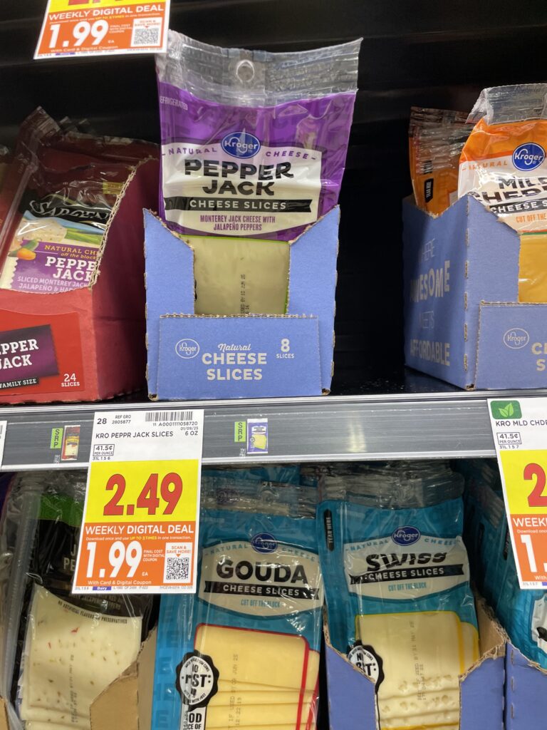 Kroger Cheese Shelf Image 