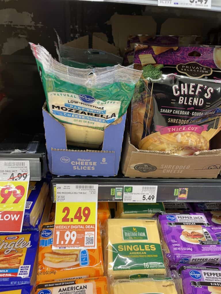 Kroger Cheese Shelf Image 