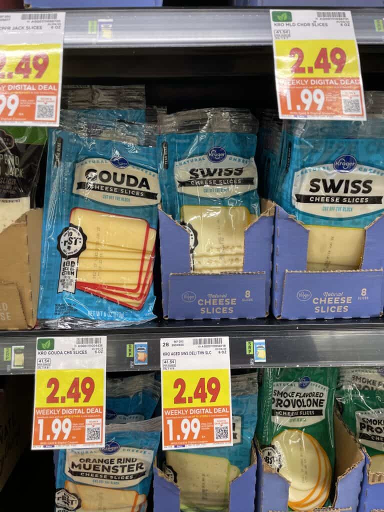 Kroger Cheese Shelf Image 