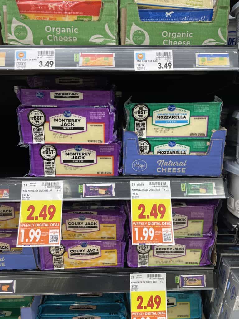 Kroger Cheese Shelf Image 