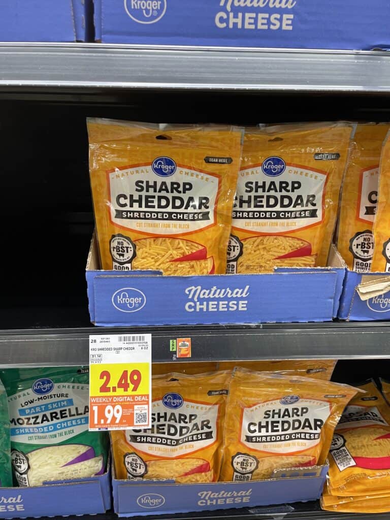 Kroger Cheese Shelf Image 