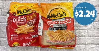 McCain Quick Cook Fries kroger krazy