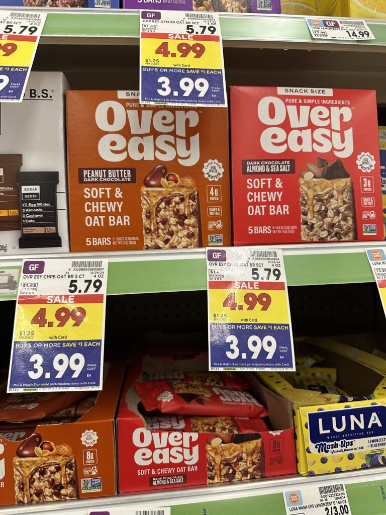 Over Easy Bars Kroger Shelf Image 