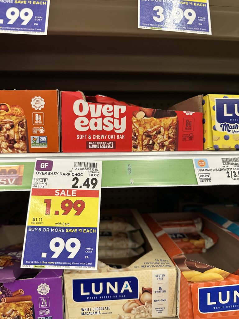 Over Easy Bars Kroger Shelf Image 