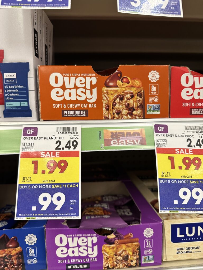 Over Easy Bars Kroger Shelf Image 