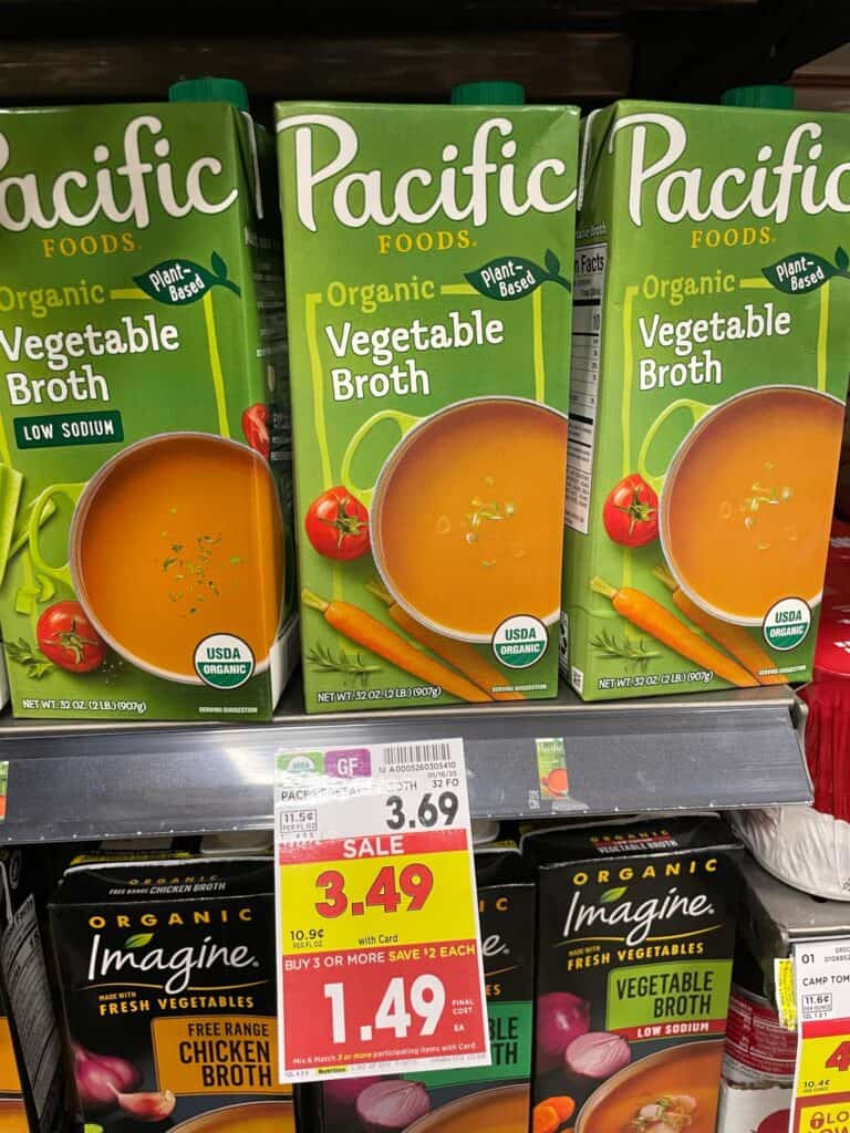 Pacific Foods Broths Kroger Shelf Image 