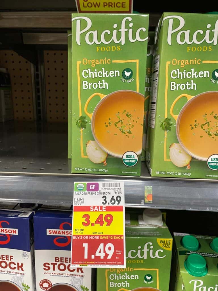 Pacific Foods Broths Kroger Shelf Image 