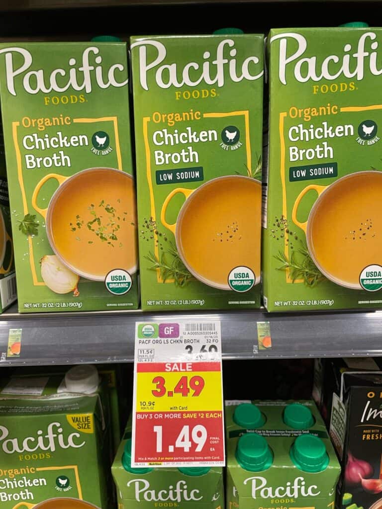 Pacific Foods Broths Kroger Shelf Image 