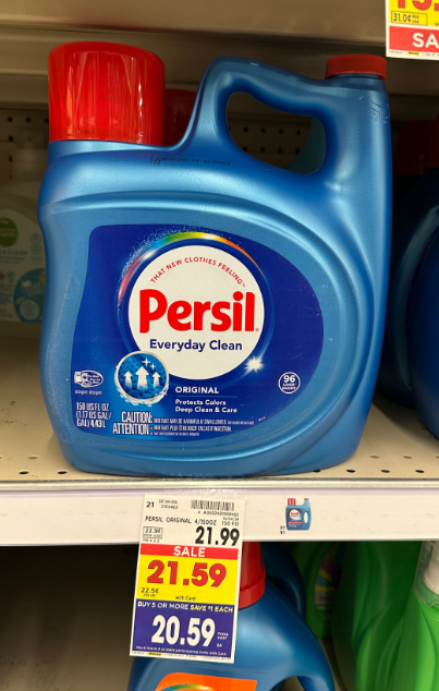 Persil Laundry 150 oz kroger shelf image