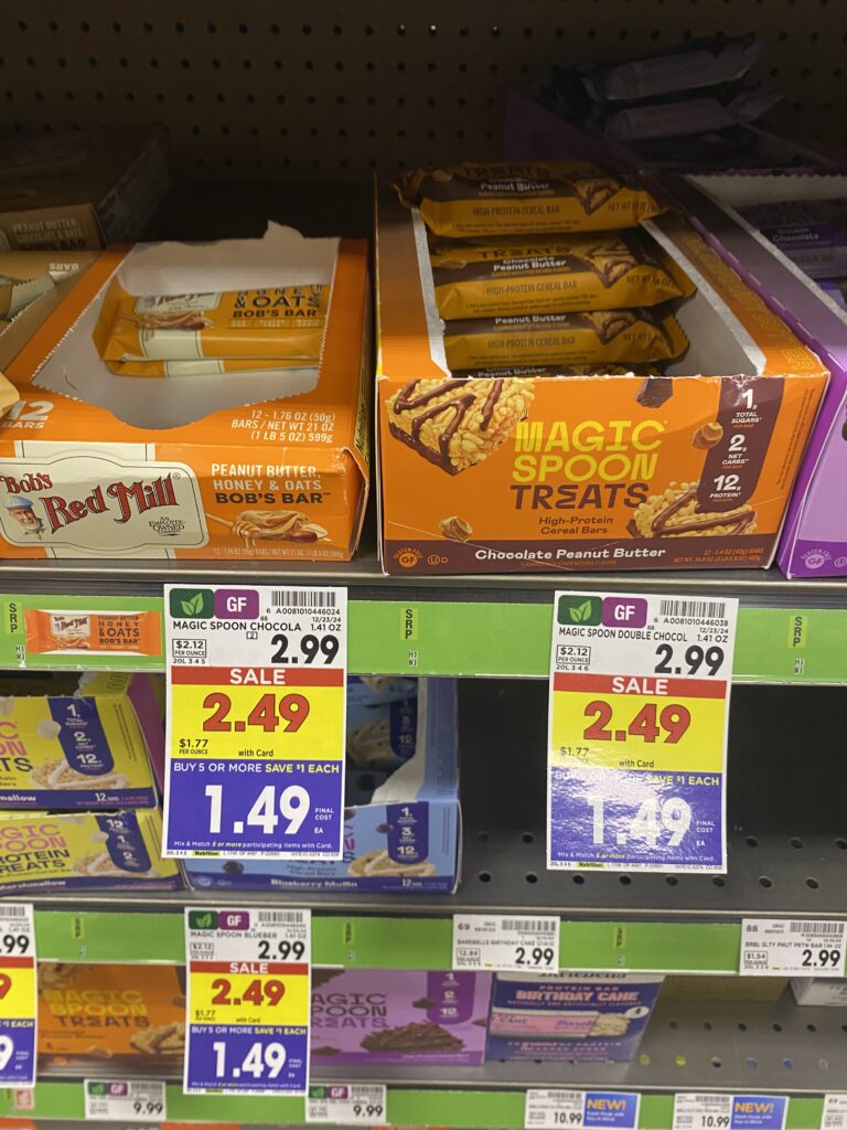 magic spoon bars kroger shelf image