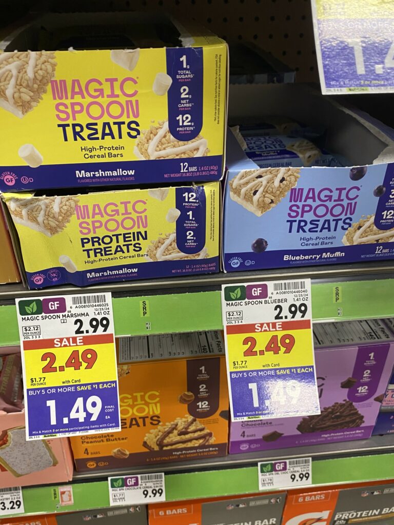 magic spoon bars kroger shelf image