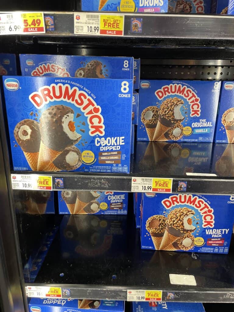 drumstick kroger shelf image