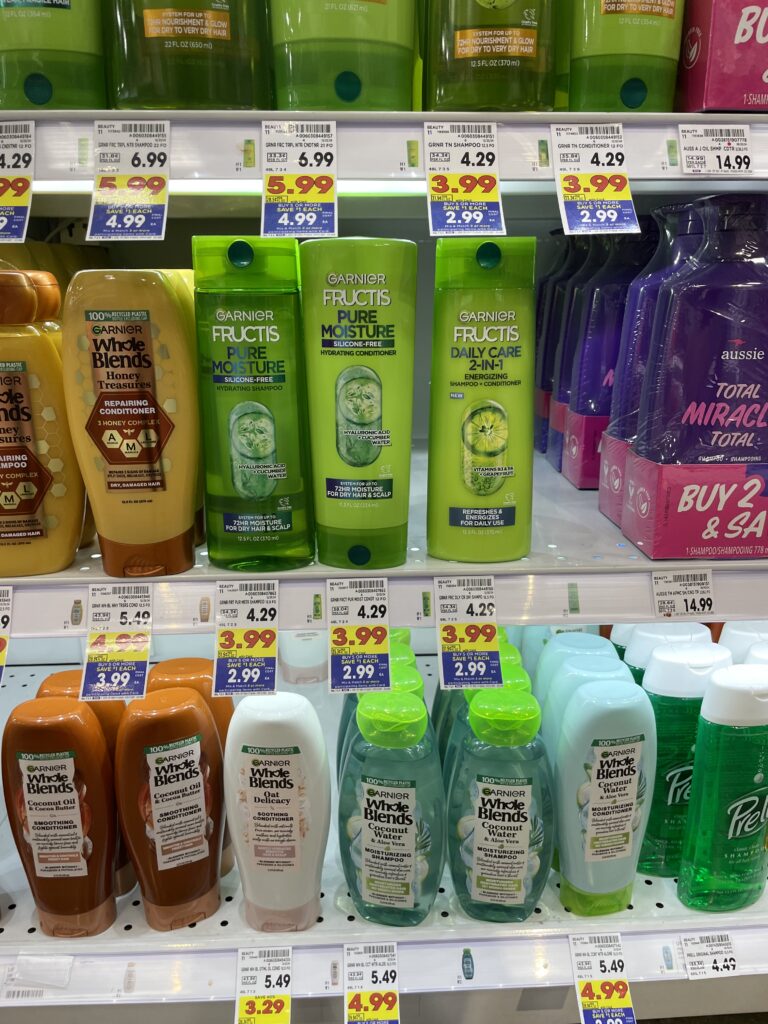 Garnier Fructis Kroger Shelf Image