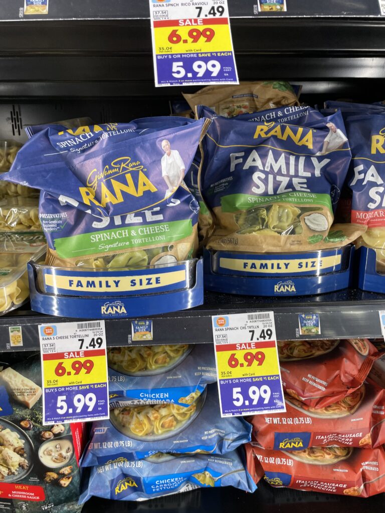 Rana Family Size Pasta Kroger Shelf Image