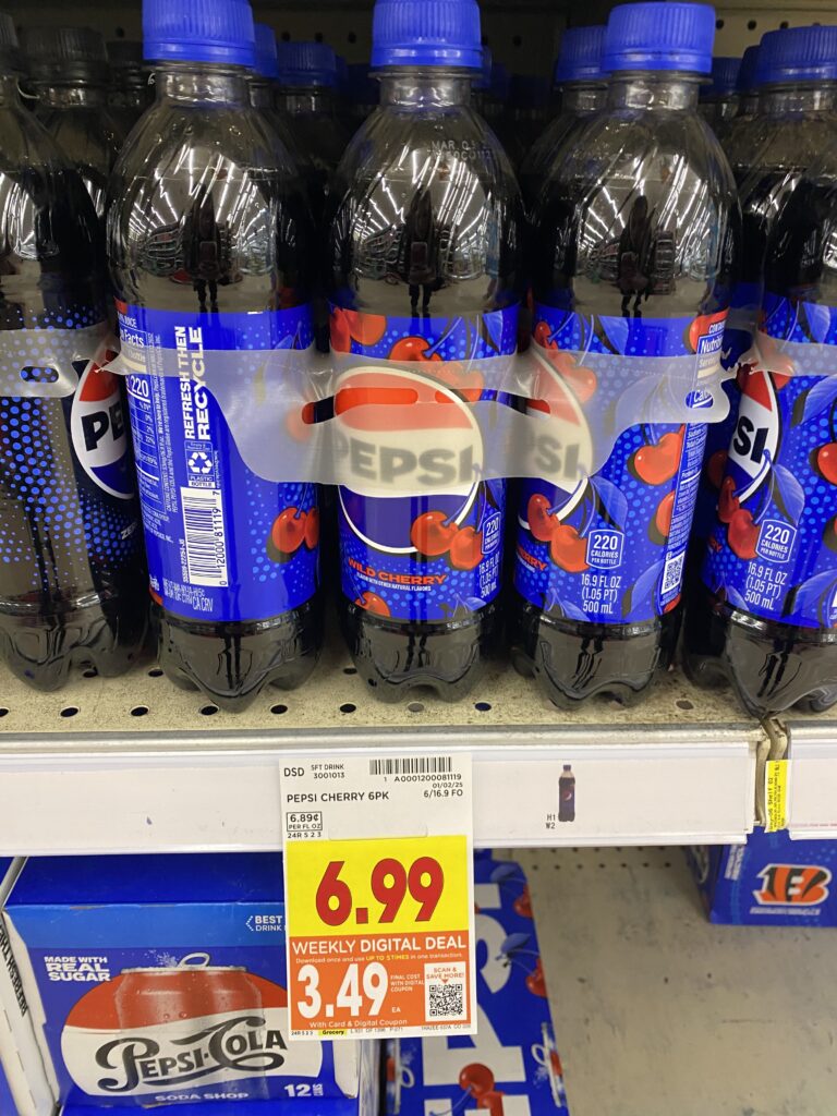 soda kroger shelf image 