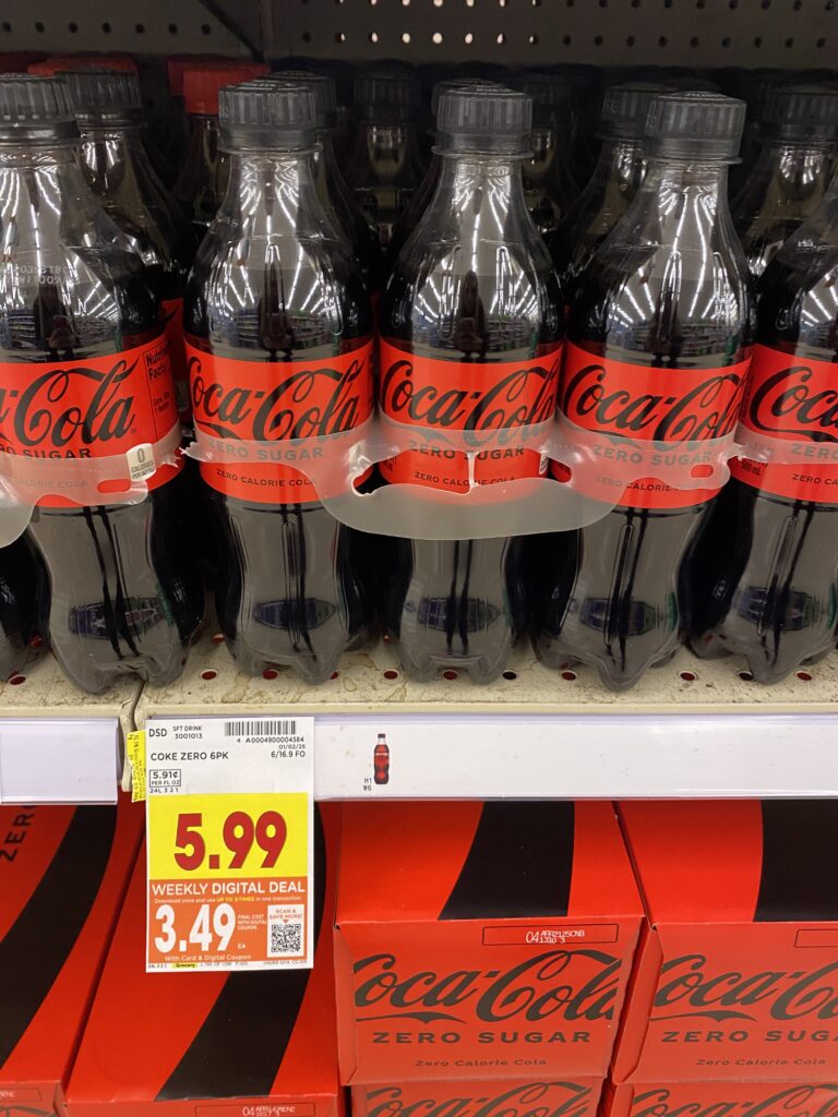 soda kroger shelf image 