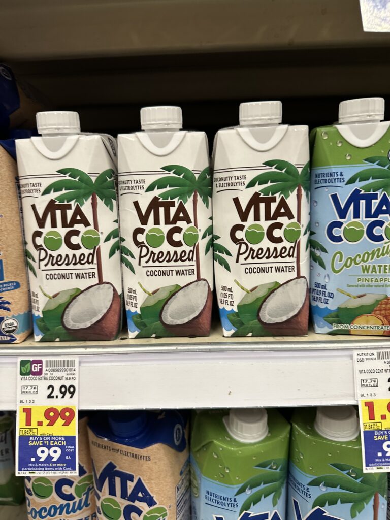 Vita Coco Coconut Water Kroger Shelf Image 