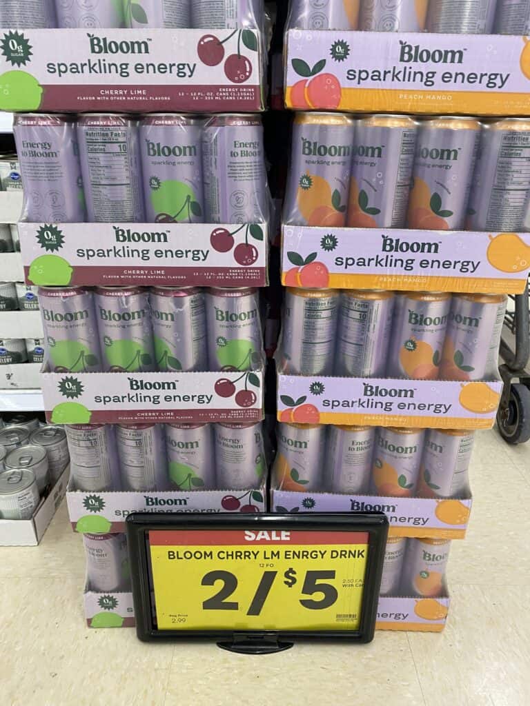 bloom energy drinks kroger shelf image