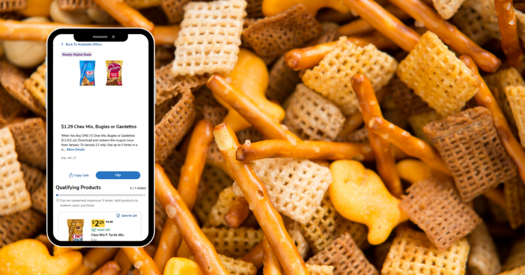 chex, gardettos, bugles digital