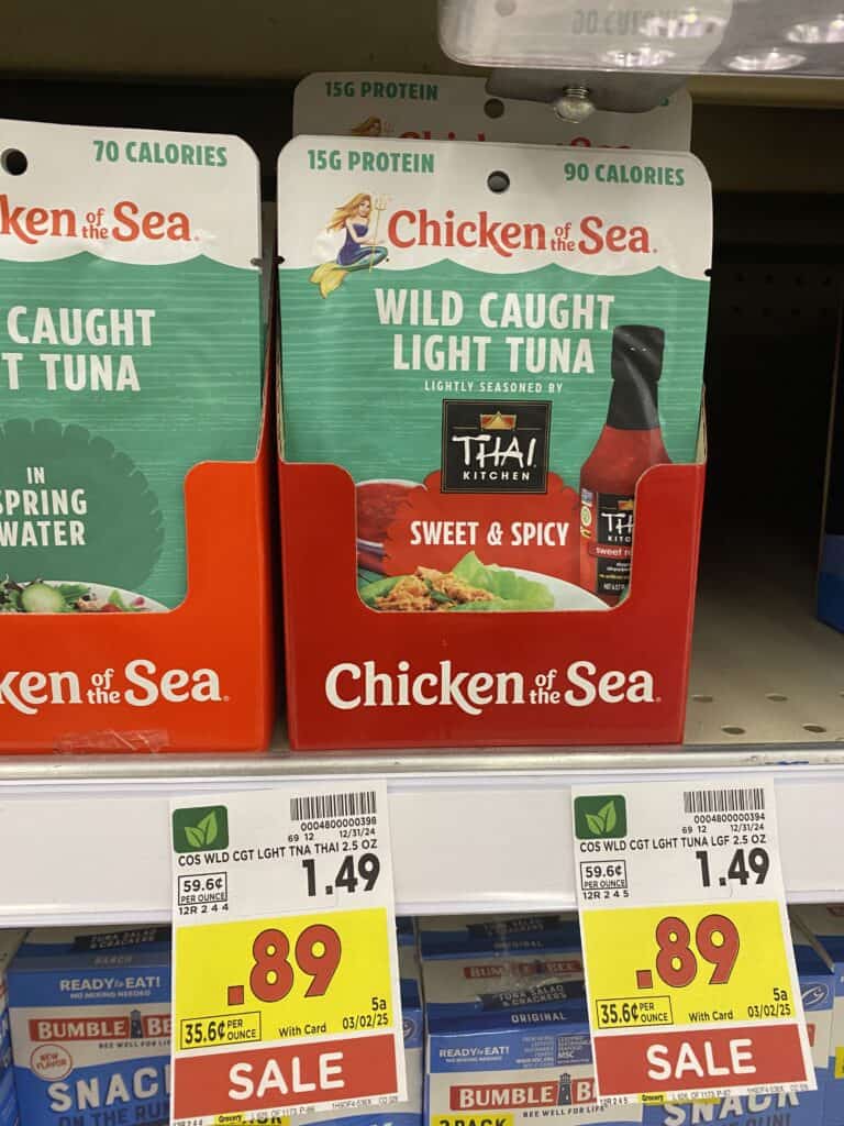 chicken of the sea kroger shelf image (1)