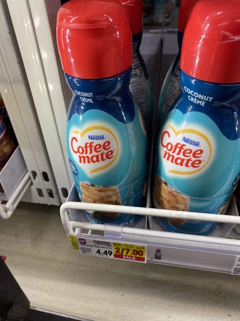 coffee mate creamer shelf image kroger