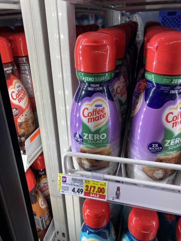 coffee mate creamer shelf image kroger