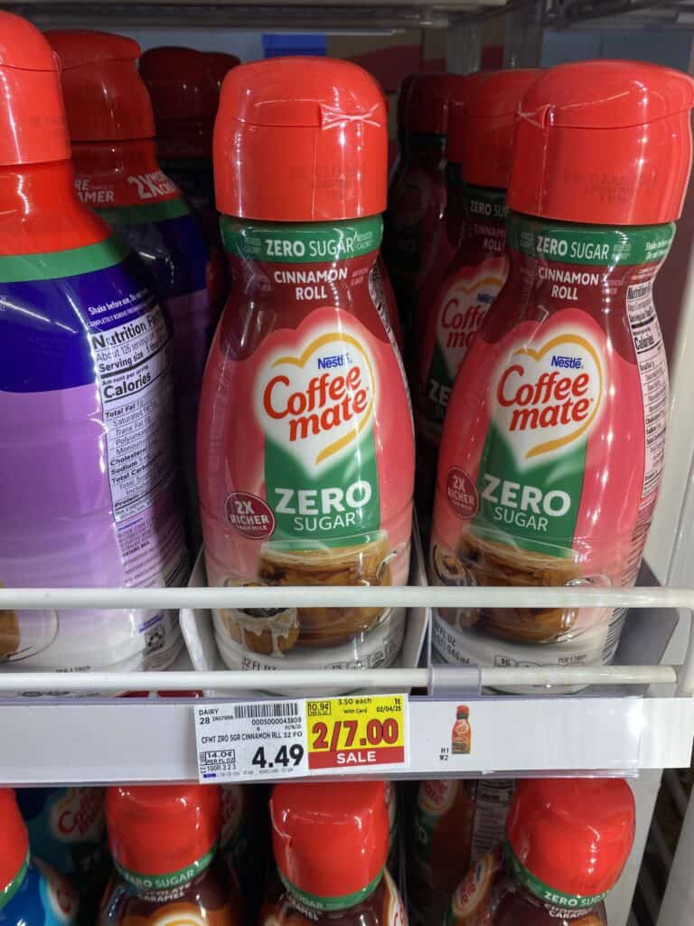 coffee mate creamer shelf image kroger