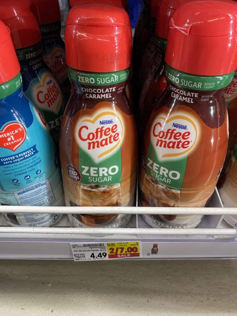 coffee mate creamer shelf image kroger