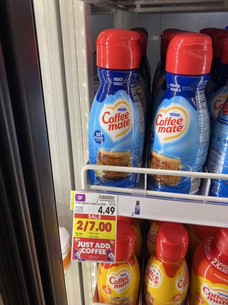 coffee mate creamer shelf image kroger