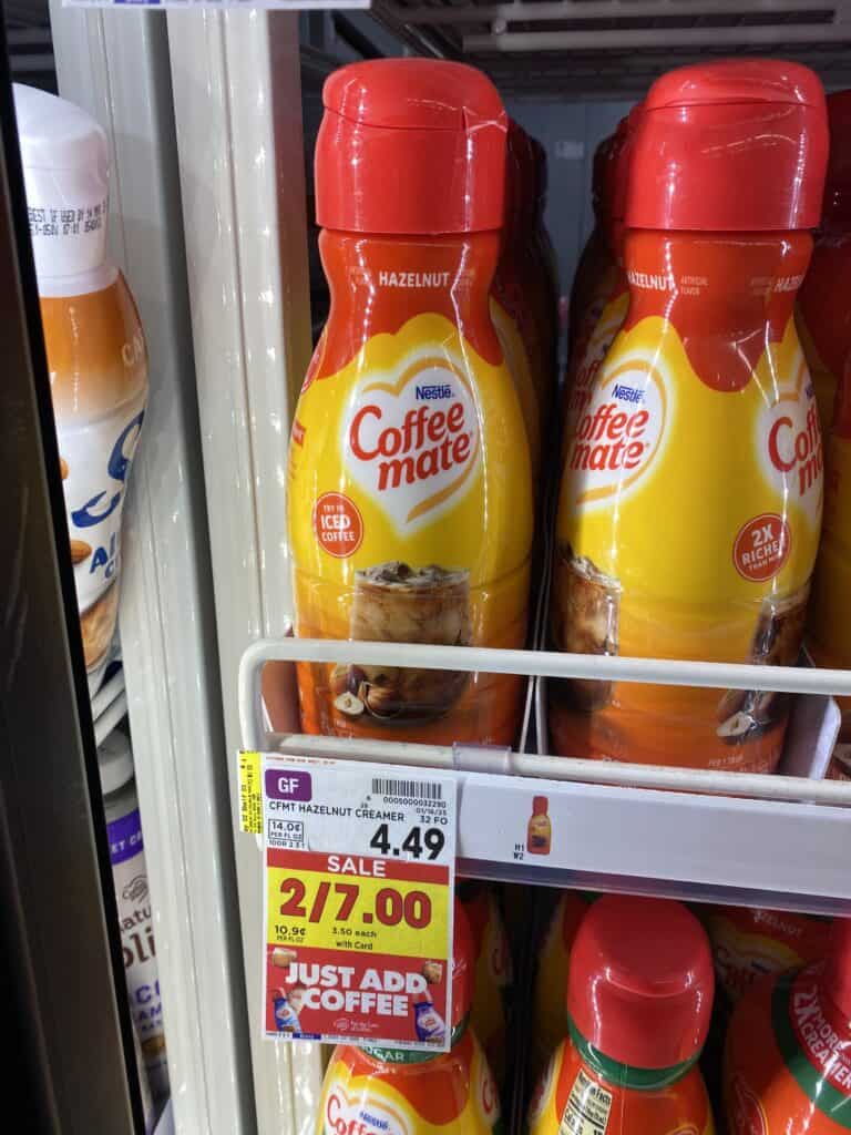 coffee mate creamer shelf image kroger