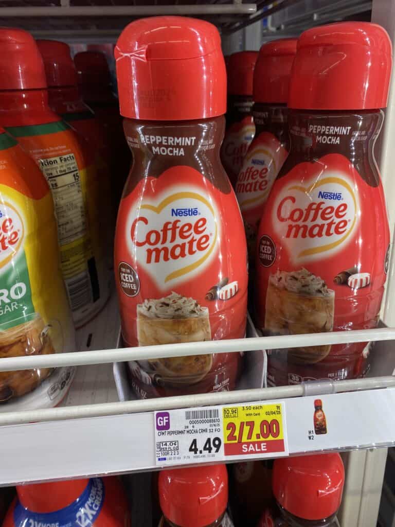 coffee mate creamer shelf image kroger