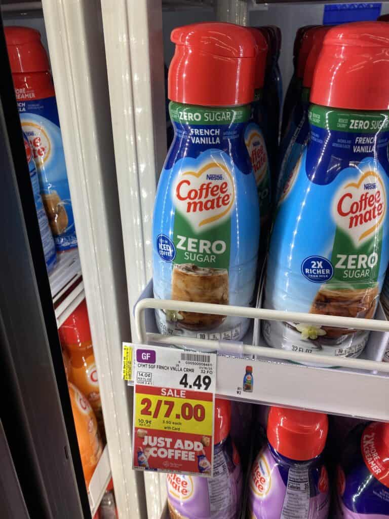 coffee mate creamer shelf image kroger