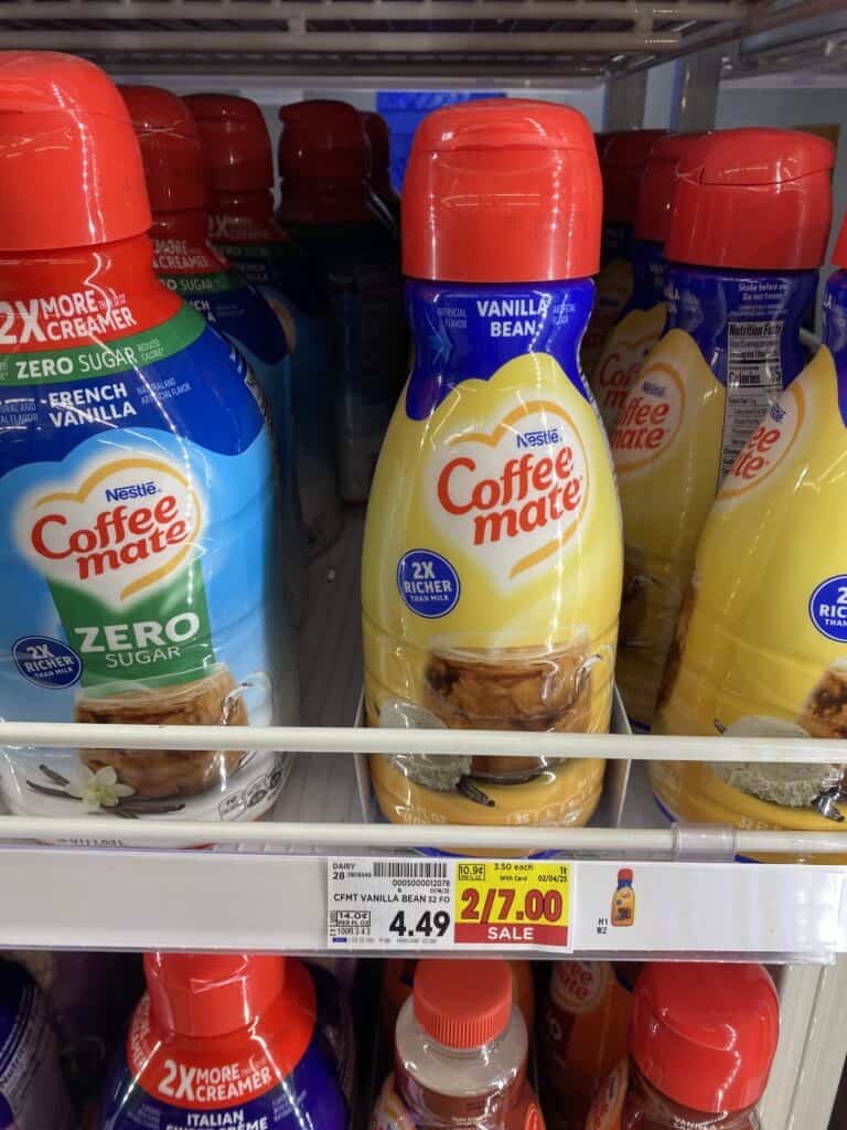 coffee mate creamer shelf image kroger