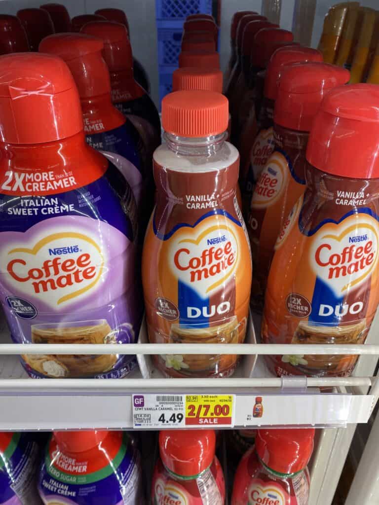 coffee mate creamer shelf image kroger